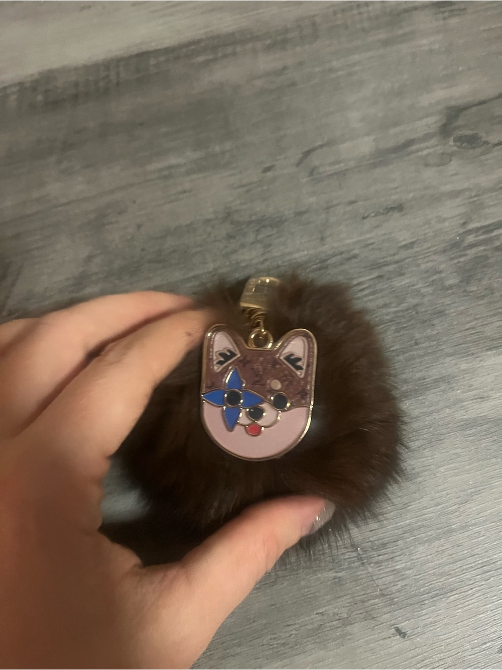 Pom Keychain Accessory - Picture 3 of 5
